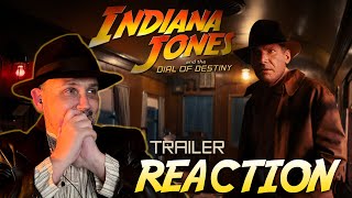 INDIANA JONES AND THE DIAL OF DESTINY TRAILER REACTION!!