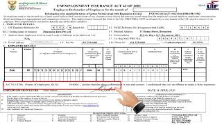 How to claim UIF Part 3 (UI-19 Form Walkin/Online)