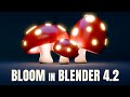 Where is BLOOM in Blender 4 2