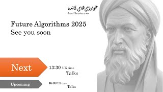 Future Algorithms 2025 - Session 1 - Closing