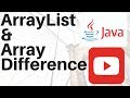 what is the difference between arraylist and array in java job interview Q & A