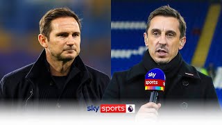 Gary Neville reacts to Frank Lampard's sacking by Chelsea