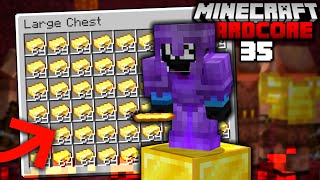 UNLIMITED GOLD in Minecraft Hardcore! (#35)