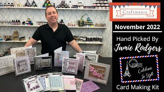 Jamie Rodgers - Card Making Kit Tutorial | November 2022