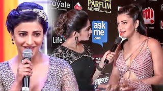 Gorgeous Shruti Haasan Having Ultimate Fun At SIIMA