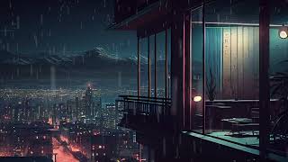 Chill out to lofi beats and the sound of rain on the rooftop after a long day 🌌 beats to chill/relax