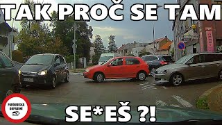 Zablokoval křižovatku, srna na dálnici, tohle už snad není možný !! - Dashcam kompilace #205