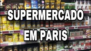 PREÇOS E PRODUTOS NO SUPERMERCADO EM PARIS