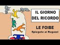 🖤🌹 IL GIORNO DEL RICORDO - Le FOIBE spiegate ai ragazzi (Storia, Arte e Immagine - Keith Haring)