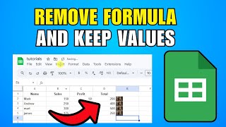 How To Remove Formula In Google Sheets And Keep Values (2026) (Best Method)