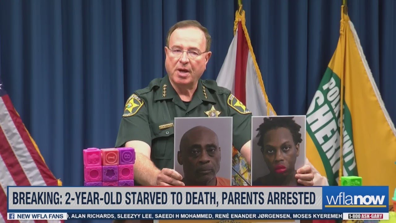Grady Judd: 2-year-old starved to death, parents arrested in Florida | #HeyJB on WFLA Now
