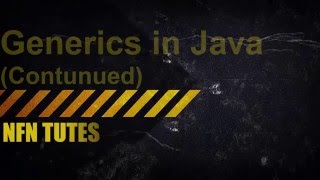 java tutorials urdu NFN - 66 Generics in java continued