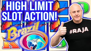 High Limit Slot Action! ✭ Max Bet Brazil and 88 Fortunes Jackpots