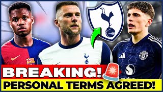 🚨 BREAKING! 🤝 PERSONAL TERMS AGREED! SHOCKING LOAN DEAL! HE'S COMING TO BE A STARTER! TOTTENHAM NEWS