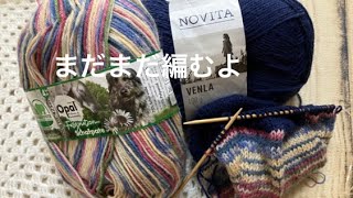 【聞き流しできる 雑談】今年の福袋毛糸でお気に入りサイズの靴下を編みながらお喋り。自分自身が楽しむための動画です。【方言 de 編み物79】