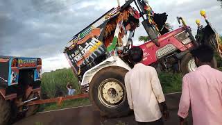 D BOSS kabbur 💙 vs Bantnura 555#uktractormudhol #newholland #tractor #