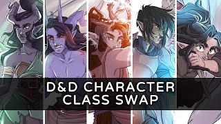 Swapping my D&D Characters' Classes