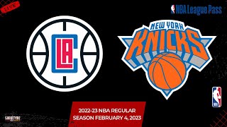 Los Angeles Clippers vs New York Knicks Live Stream (Play-By-Play & Scoreboard) #NBALeaguePass