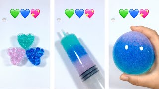 💚💙💖DIY beautiful balloon tape with mini orbeez 미니 오르비즈를 이용한 DIY 아름다운 풍선 테이프✨