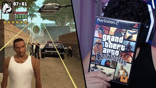 tentei zerar GTA SA com 6 estrelas de polícia