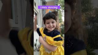 Umay #dance #joy #fun #adorable #cute #princess #yellowdress #kids