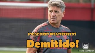 🚨 URGENTE! Jogadores pedem DEMISSÃO de Renato Gaúcho!!