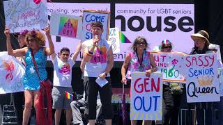 LGBTQ Seniors Take Over San Francisco Pride Parade Main Stage!