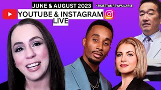 7M LAWSUIT DEPOSITIONS - KATIE JOY IG LIVE - WITHOUT A CRYSTAL BALL - JUNE + AUGUST 2024 #woacb