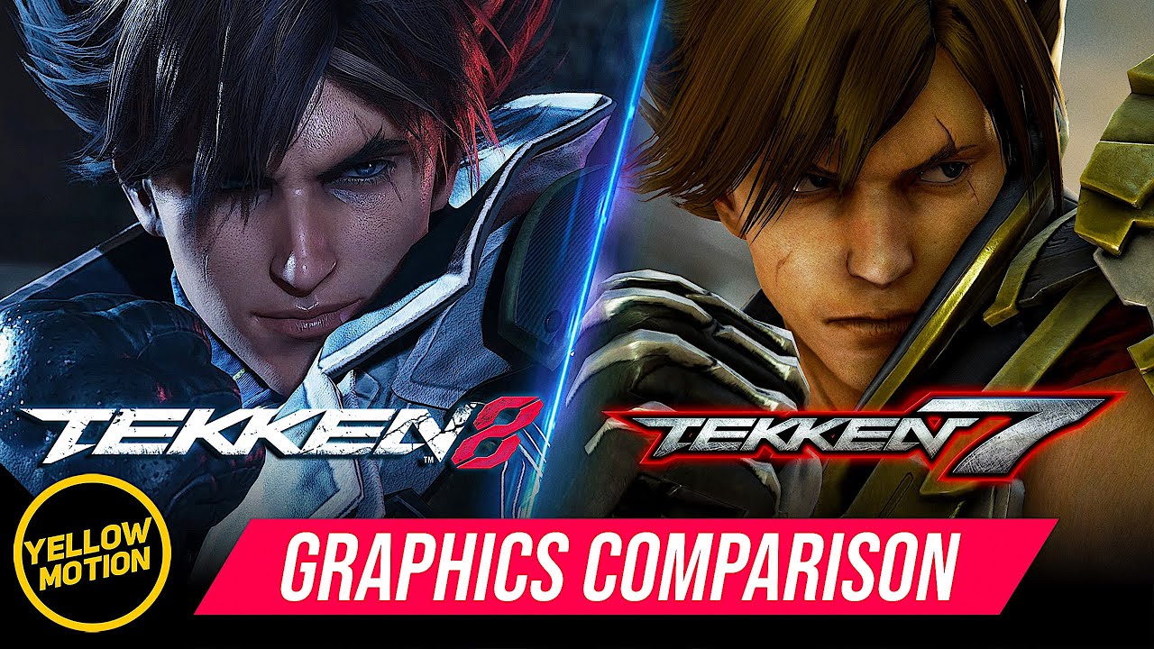 LARS Is Full ANIME! TEKKEN 8 Vs TEKKEN 7 - Graphics & Character Design ...