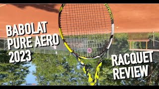 I took the new AERO for a SPIN (Babolat Pure Aero 2023 Review)
