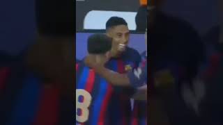 Here we go... Real Madrid vs Barcelona rafinha goal #shorts #viral #barcelona #lewandowski #rafinha