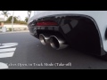 dual mode exhaust sounds tour to track camaro ss