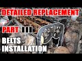 Honda H Series Engine Timing Belt Replacement Part 3 of 4 | Belts Installation