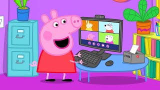 Video Call Chaos 📹 | Peppa Pig Tales Full Episodes