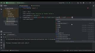 creating Frame Widget in tkinter tutorial