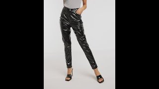 Shiny vinyl pants collection 12