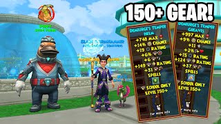 Wizard101: NEW LEMURIA LVL 150+ GEAR!