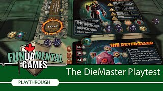 DIE in the Dungeon, DieMaster Playtest #1