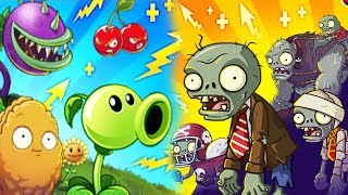 Boosted Plants vs BOOSTED Gargantuars Epic Quest - Plants vs Zombies 2