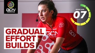 Gradual Threshold Effort Builds | 30 Minute Indoor Cycling Workout