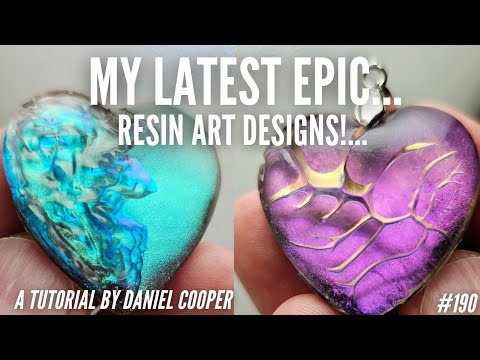 Resin Art Baby Lotion A Video By Daniel Cooper Youtube