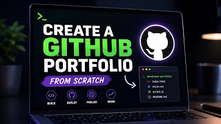Build GitHub Portfolio in 13 Minutes (Step by step | No Experience Needed)