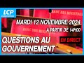 Questions au Gouvernement à l'Assemblée nationale - 12/11/2024