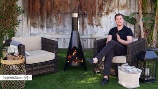 Red Ember Alto Steel Chiminea - Product Review Video