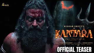Kantara A Legend Chapter-1 Official Teaser |  Rishab Shetty | Ajaneesh | Hombale Films