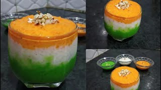 Tricolor Kheer recipe🇮🇳by Miss Foody Hasan#independenceday #special #kheer #ricekheer #rice #pudding