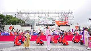 [4K] ａｕ　高知よさこい祭り 2023 本祭1日目