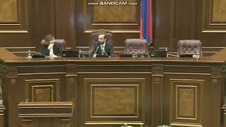 Պարոն Բագրատյան, Ձեր ելույթից հետո Իմ քայլի պատգամավորները կարող են ելույթ չունենալ