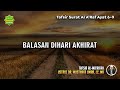 TAFSIR SURAT AL A'RAF AYAT 6-9 | Ustadz Dr. Musthafa Umar, Lc., MA