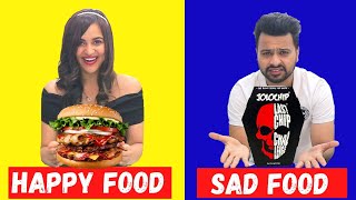 GOOD FOOD😊 VS BAD FOOD 😢Challenge (FUNNIEST)
